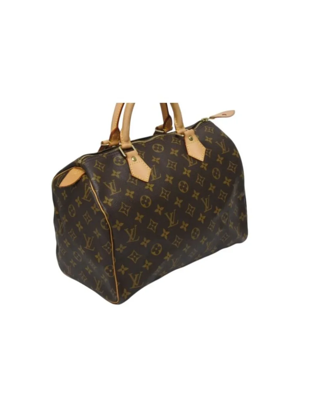 Louis Vuitton Speedy 30 Handbag Monogram Brown